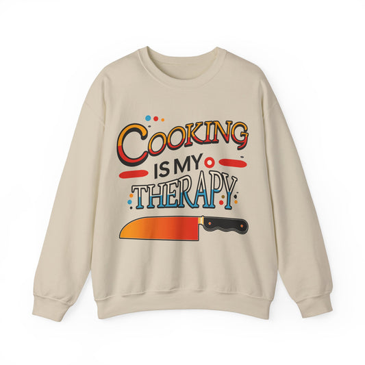 Cooking is my Therapy Sweatshirt