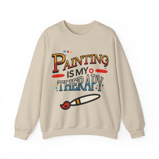 Painting is my Therapy Sweatshirt