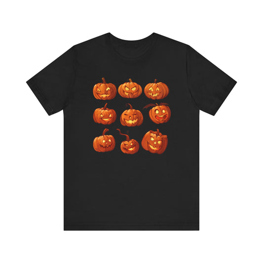 3x3 Jack-O'-Lantern T-shirt