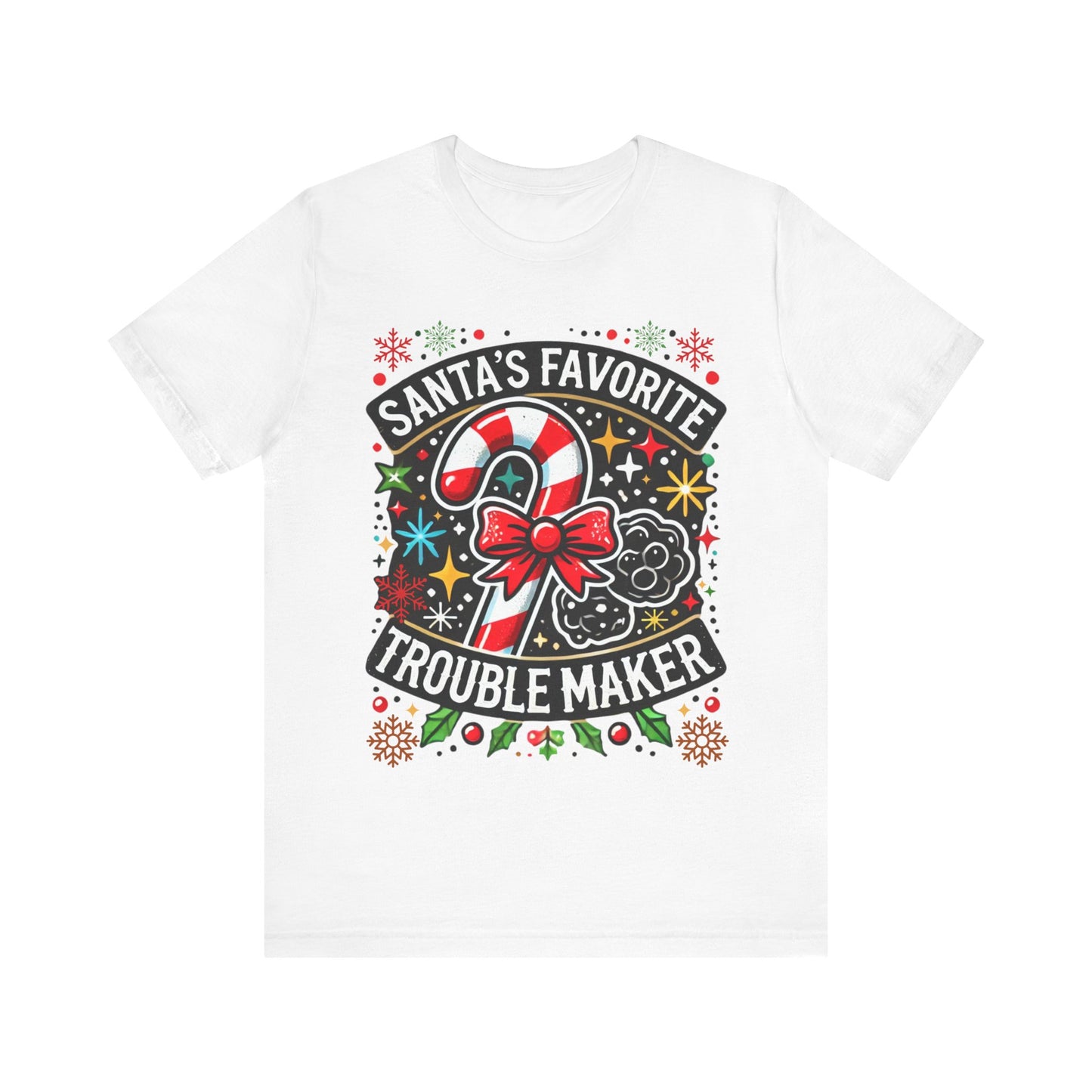 Santa's Favorite Troublemaker T-shirt