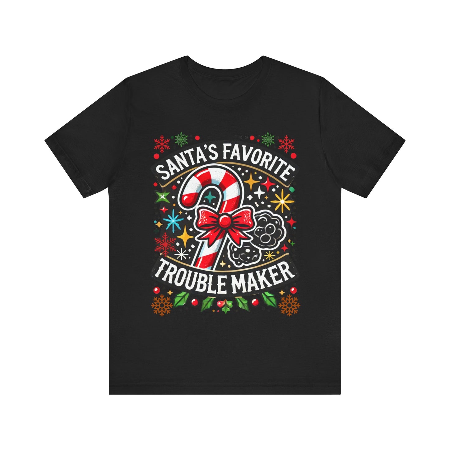 Santa's Favorite Troublemaker T-shirt