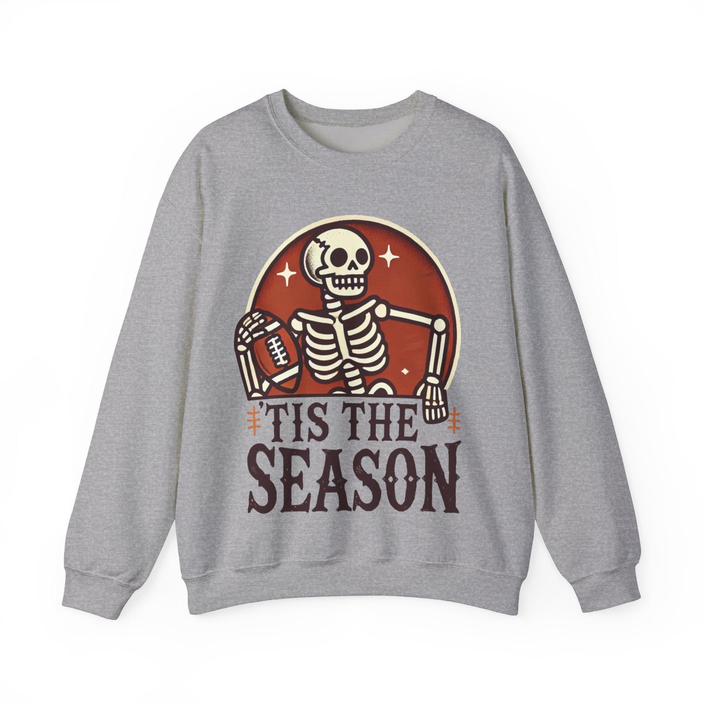 'Tis The Season Quarterback Skeleton Sweatshirt