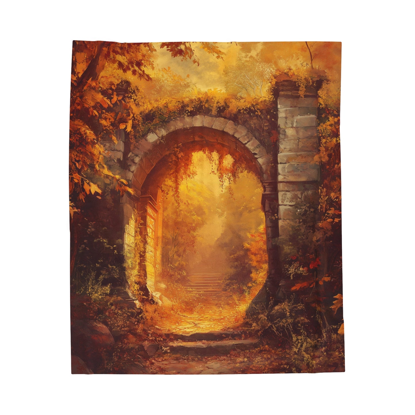 Golden Gateway Velveteen Plush Blanket