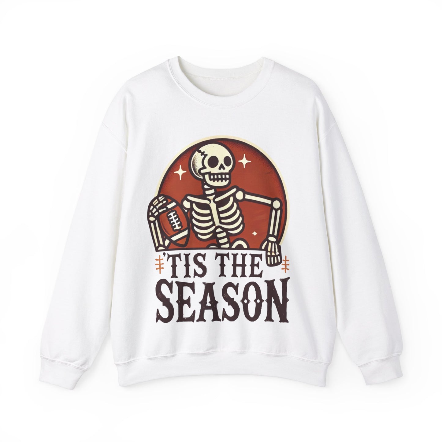 'Tis The Season Quarterback Skeleton Sweatshirt