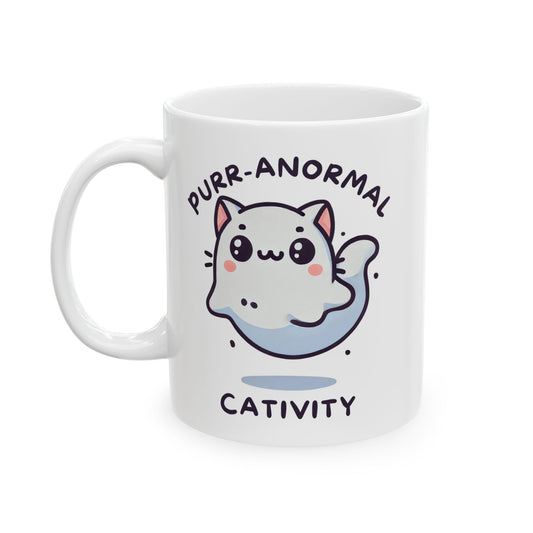 Purr-anormal Cativity Ceramic Mug (11oz, 15oz)