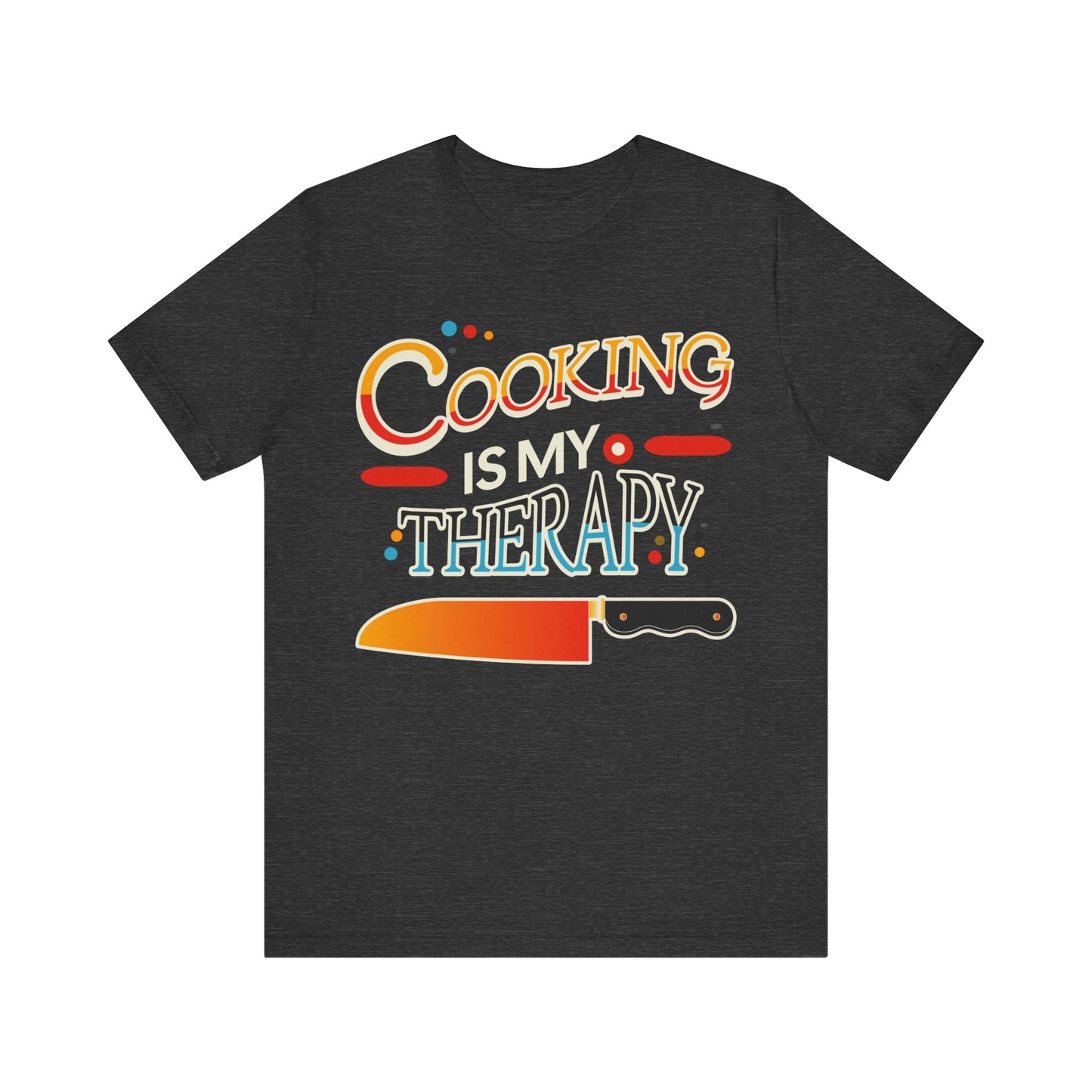 Cooking is My Therapy T-shirt