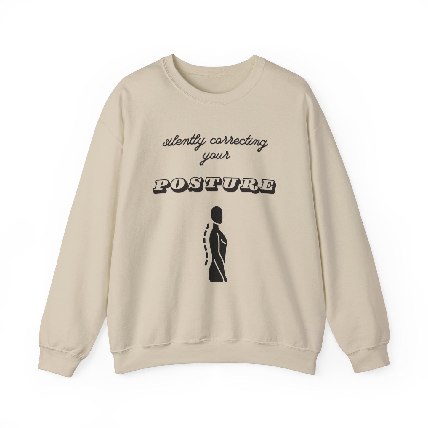 Silently Correcting Your Posture Sweatshirt