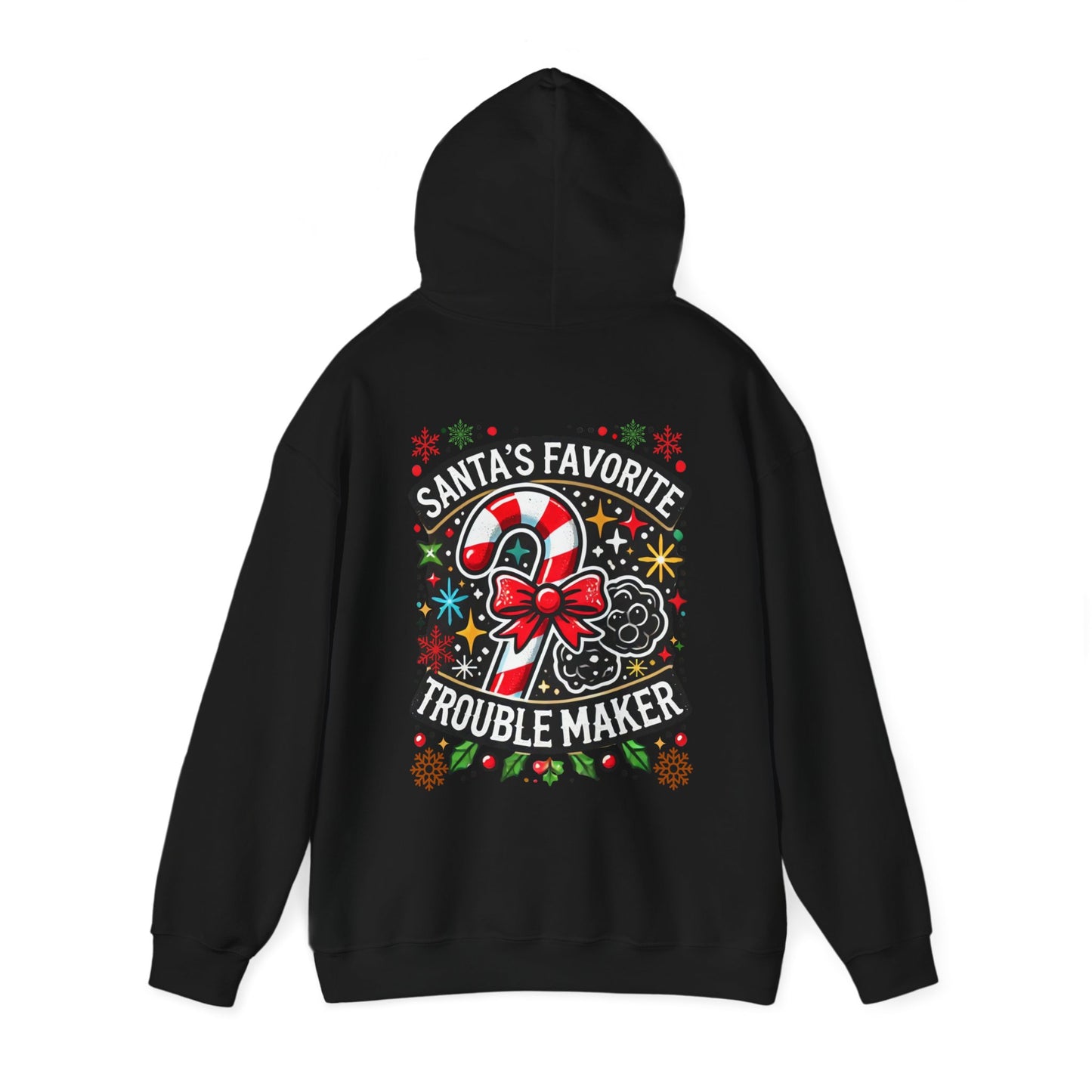 Santa's Favorite Troublemaker Hoodie