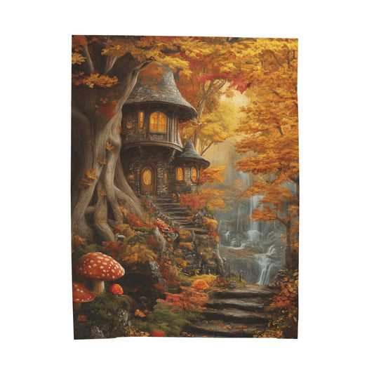 Woodland Retreat Velveteen Plush Blanket