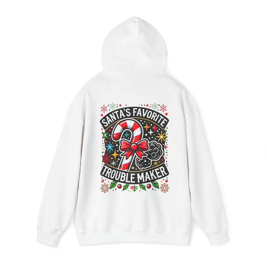 Santa's Favorite Troublemaker Hoodie