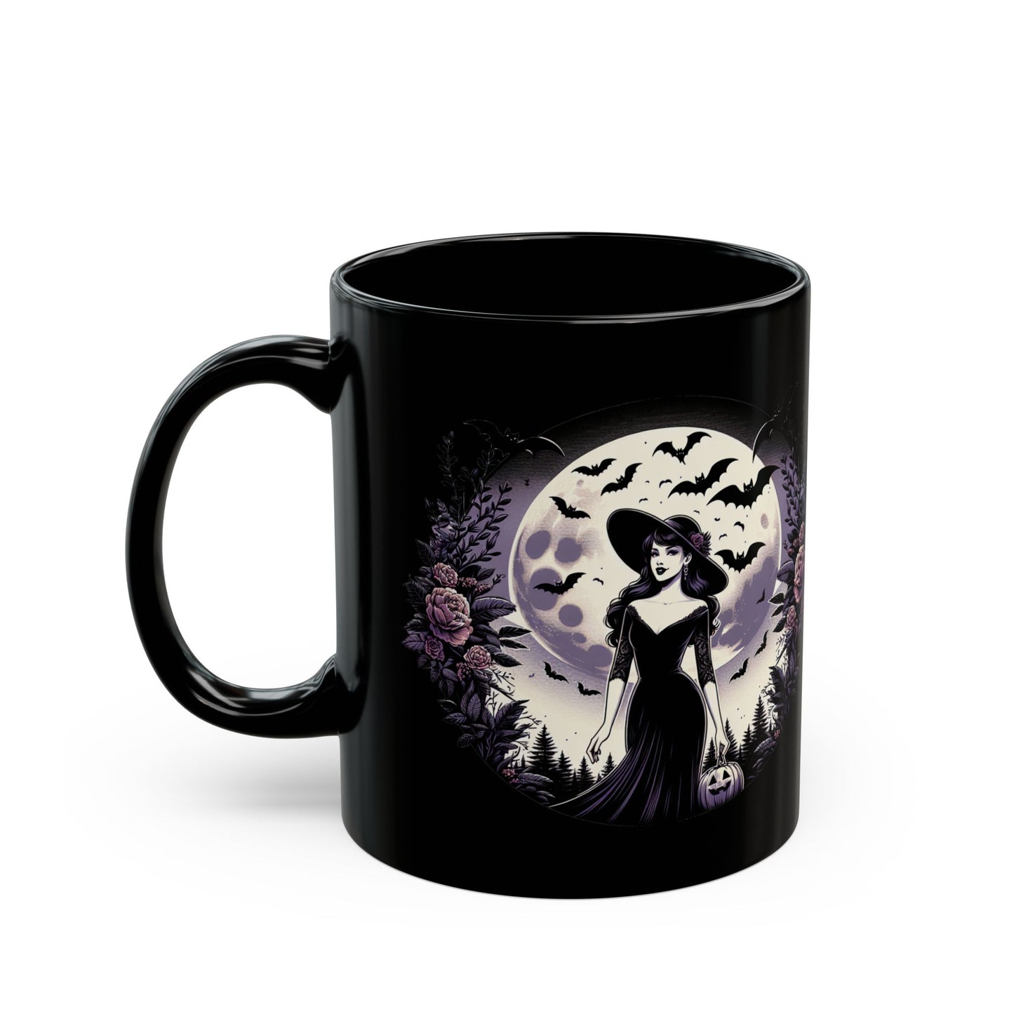 Midnight Mistress Ceramic Mug (11oz, 15oz)