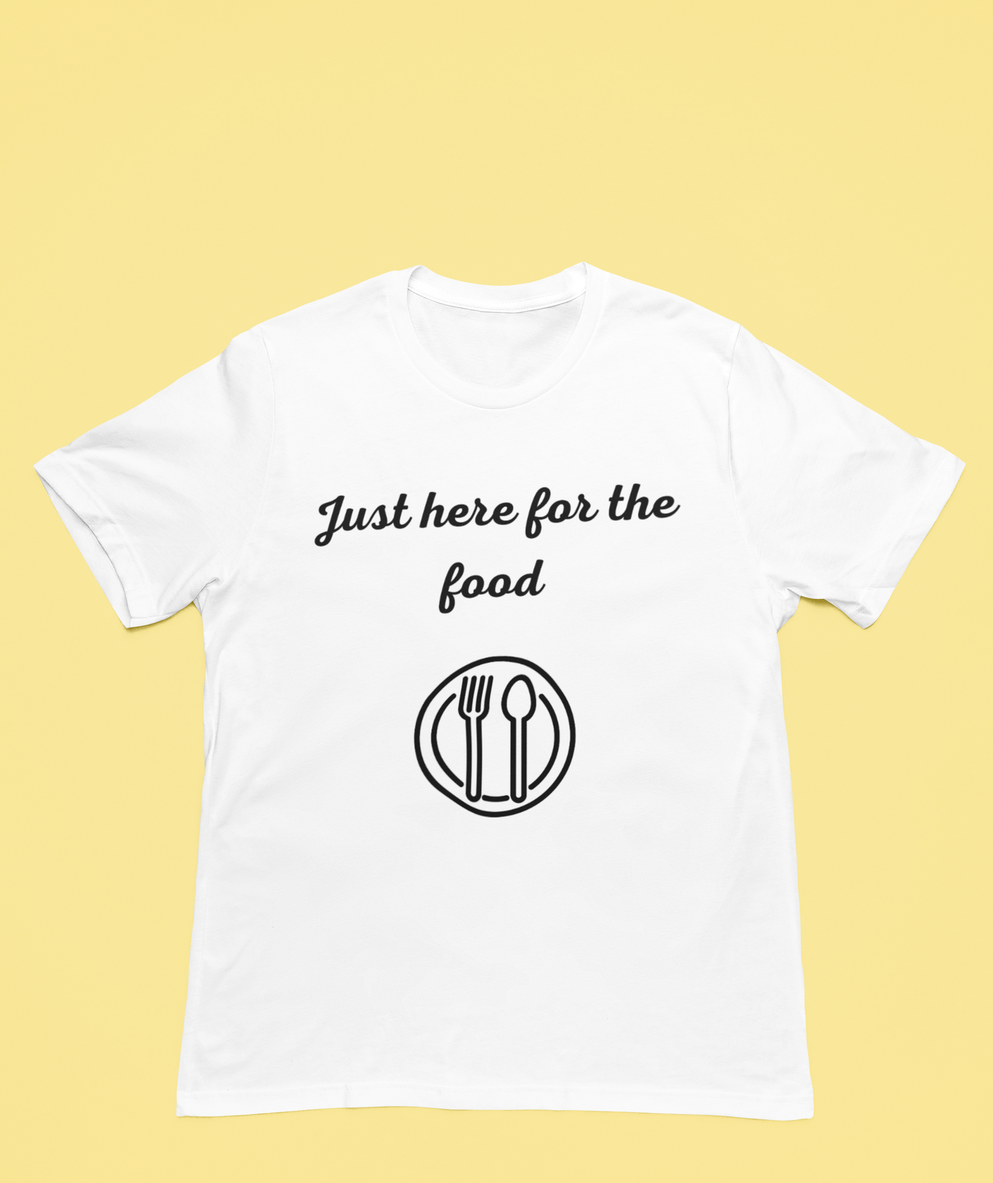 Just Here for the Food Graphic T-shirt