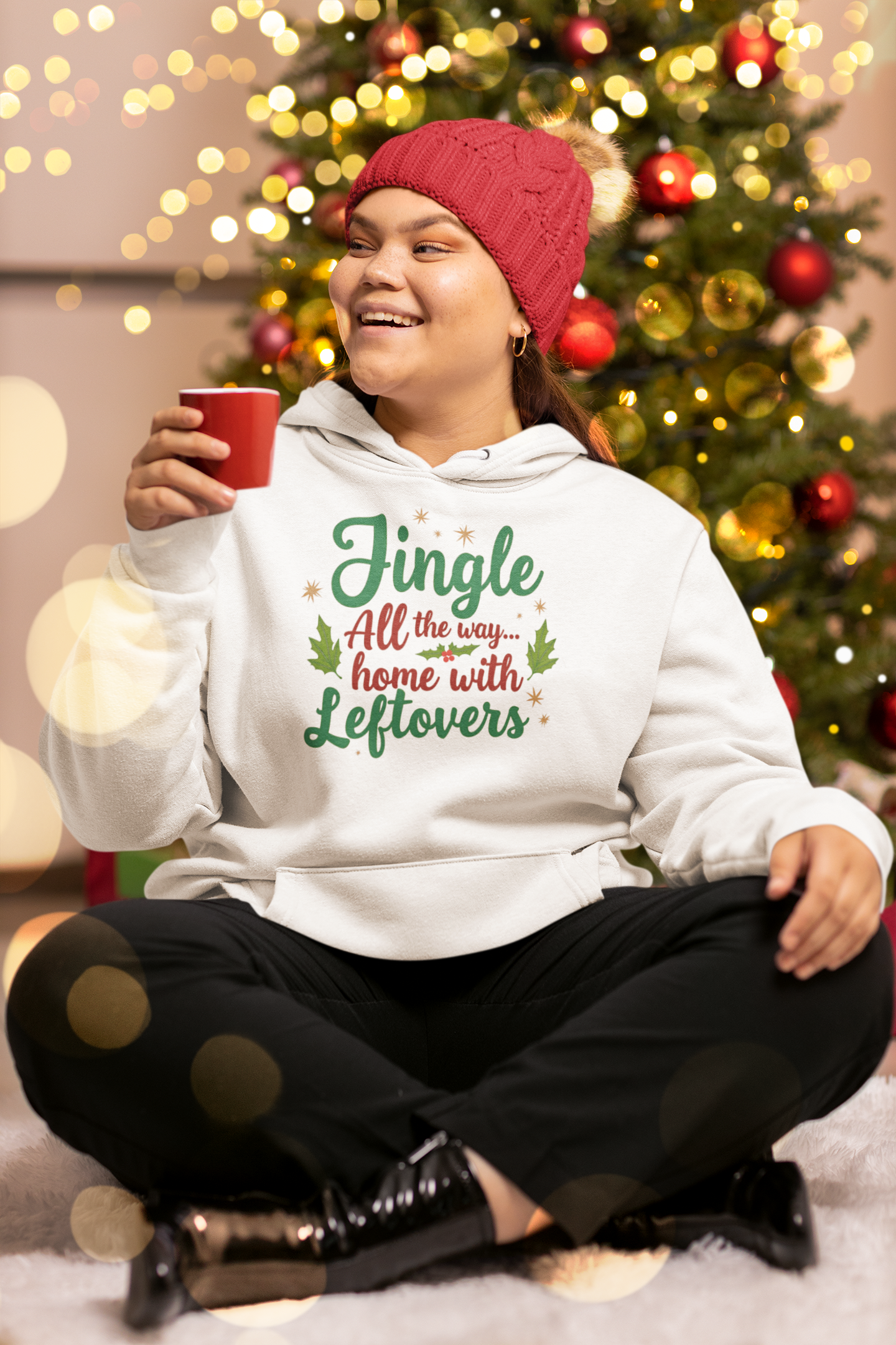 Jingle All the Way... Home With Leftovers Hoodie