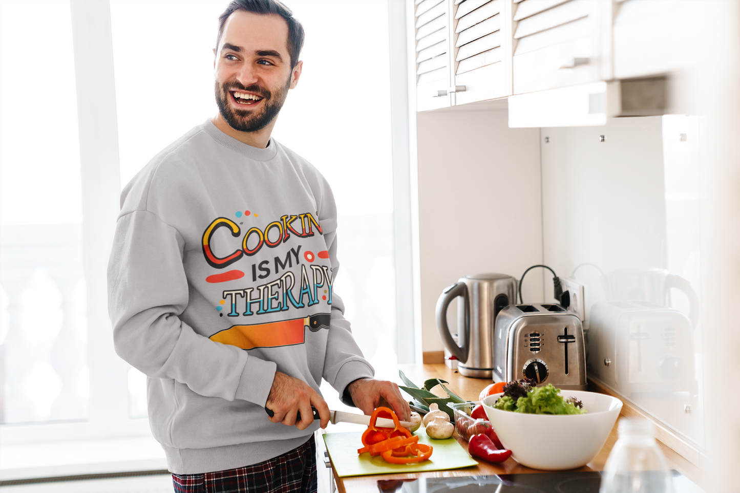 Cooking is my Therapy Sweatshirt