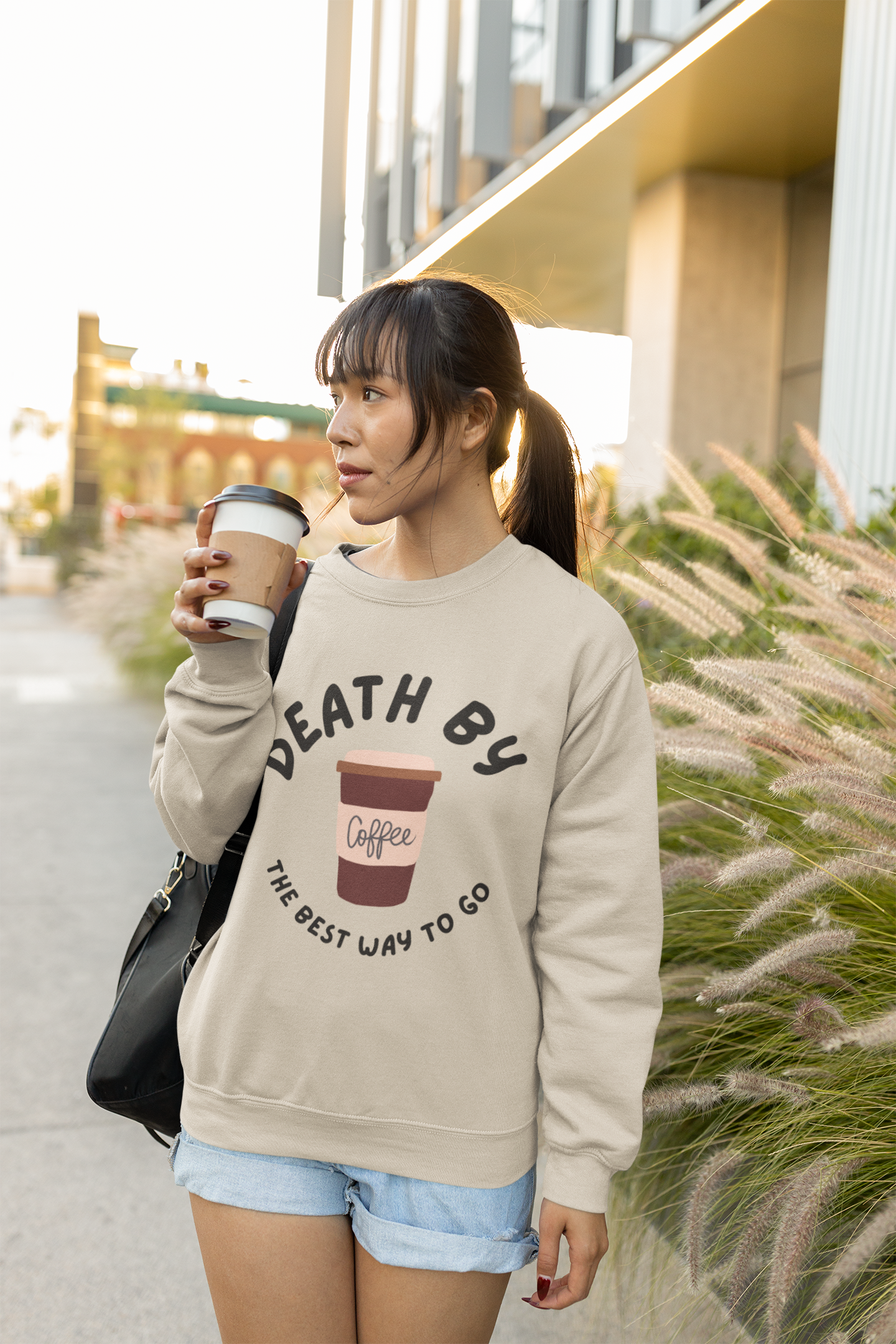 Death by Coffee Sweatshirt